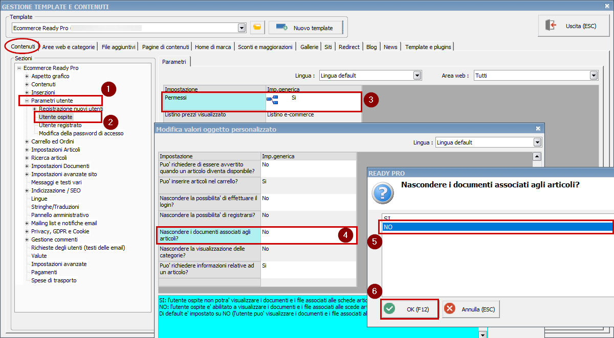 Allegare documenti ad una scheda articolo (PDF, DOC,) Ready Pro
