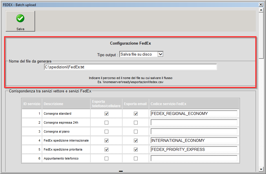 Fedex Cod FedEx - Ready Pro - Manuale utente